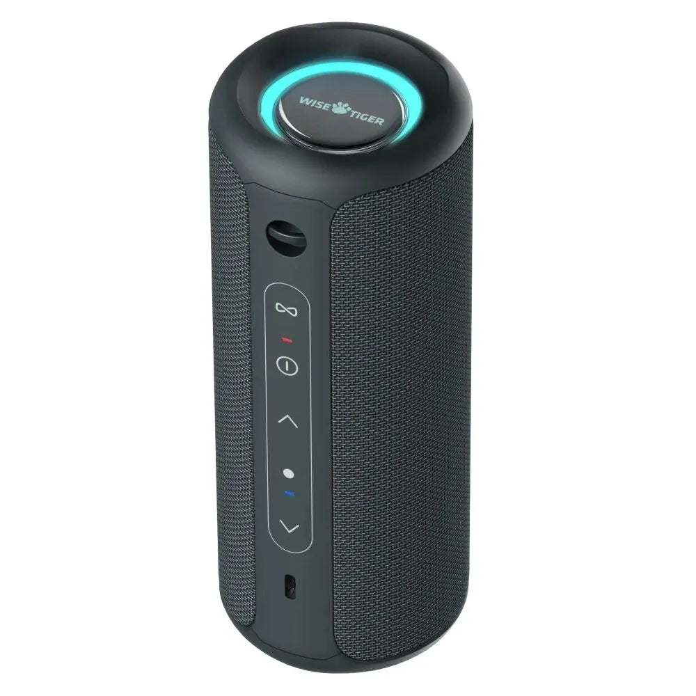 P3 30W Bluetooth Speaker – Waterproof, Bass Boost, RGB Lights & Dual Pairing Power