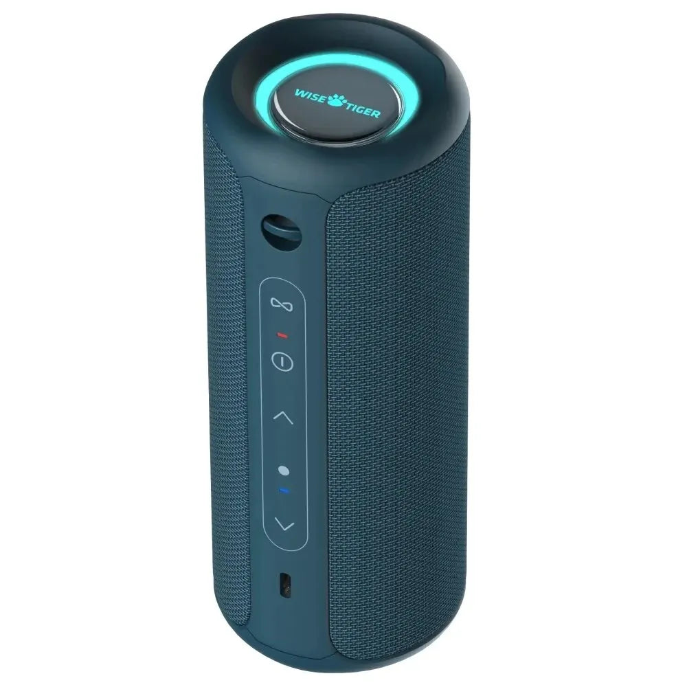 P3 30W Bluetooth Speaker – Waterproof, Bass Boost, RGB Lights & Dual Pairing Power