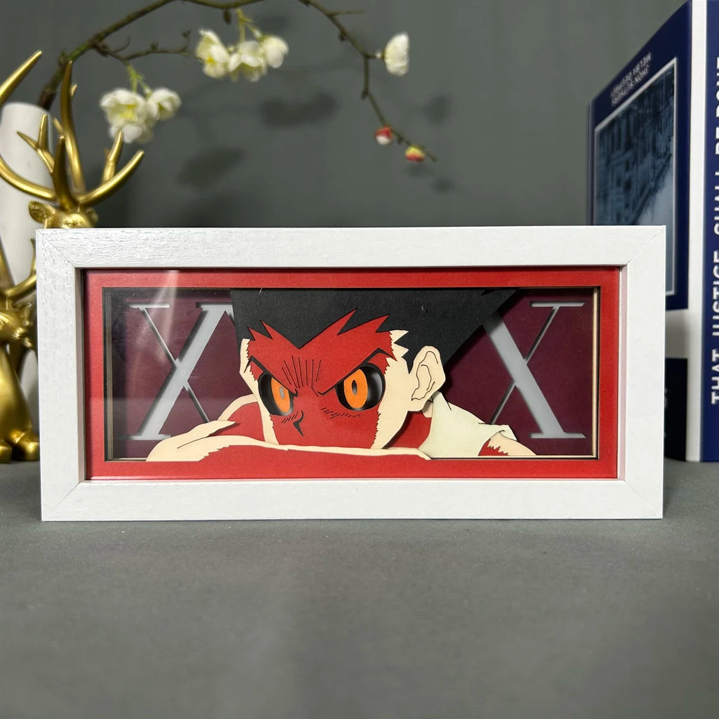 Hunter x Hunter Shadow Box Lamp – Gon LED Anime Night Light