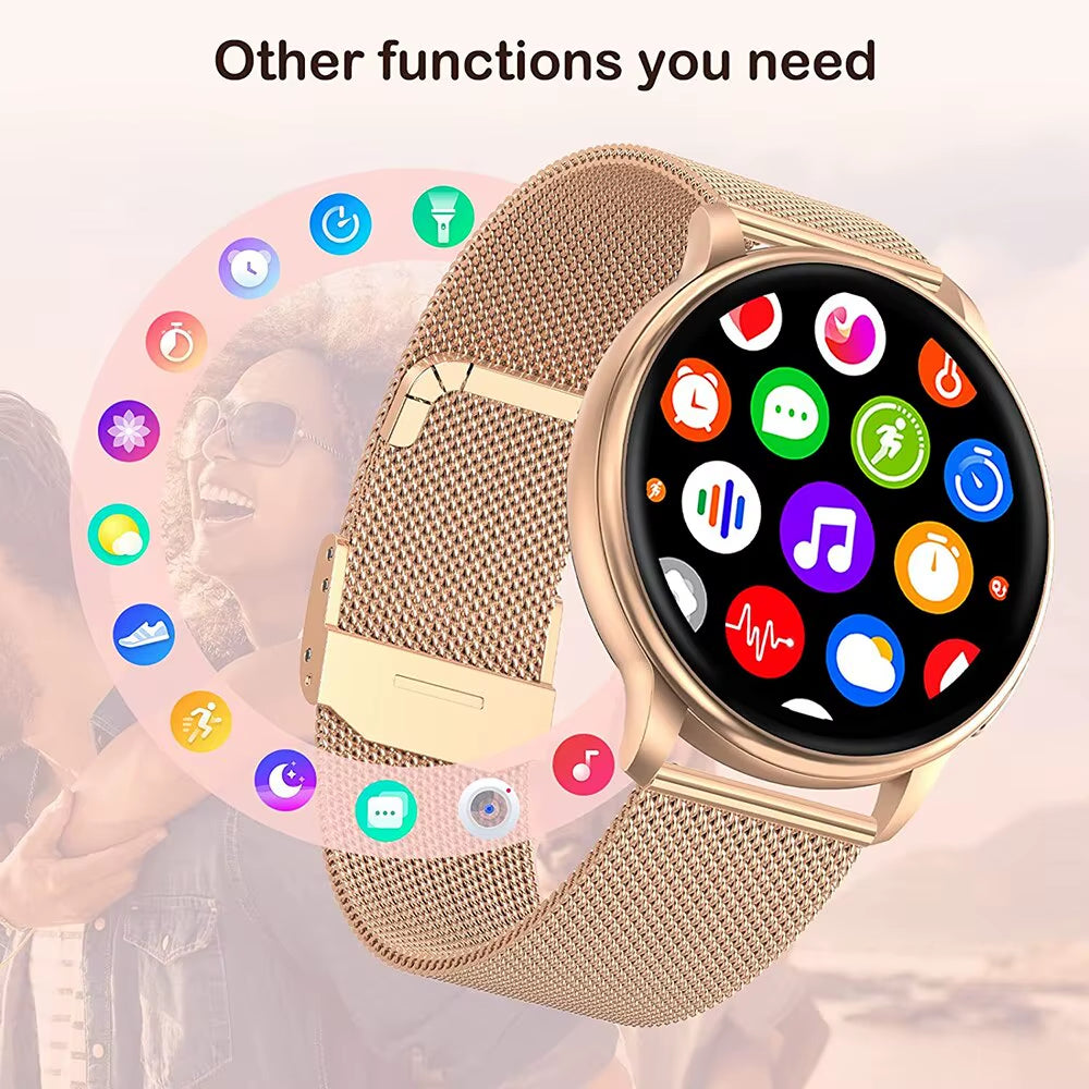 Y22 Smartwatch with Bluetooth Calling – Fitness Tracker for Android & iOS