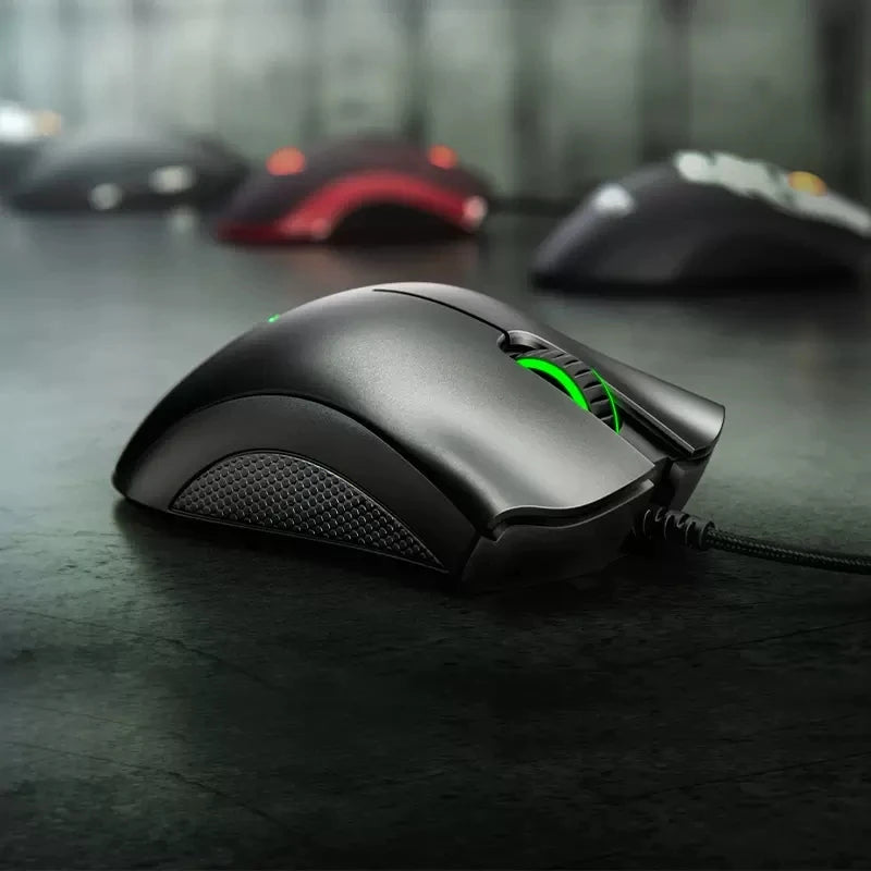 Wired Gaming Mouse – 6400 DPI Optical Sensor for Fast, Accurate Control