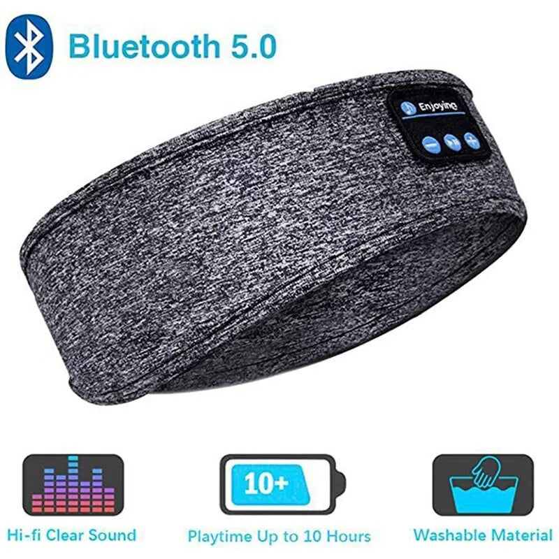 Wireless Music Headband – Sleep Mask + Earphones