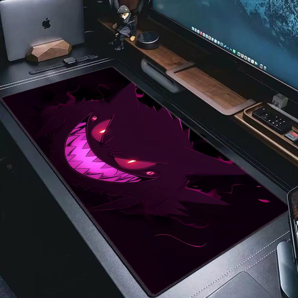 Pokémon Gengar XXL Gaming Desk Mat – Lockedge Keyboard & Mouse Pad