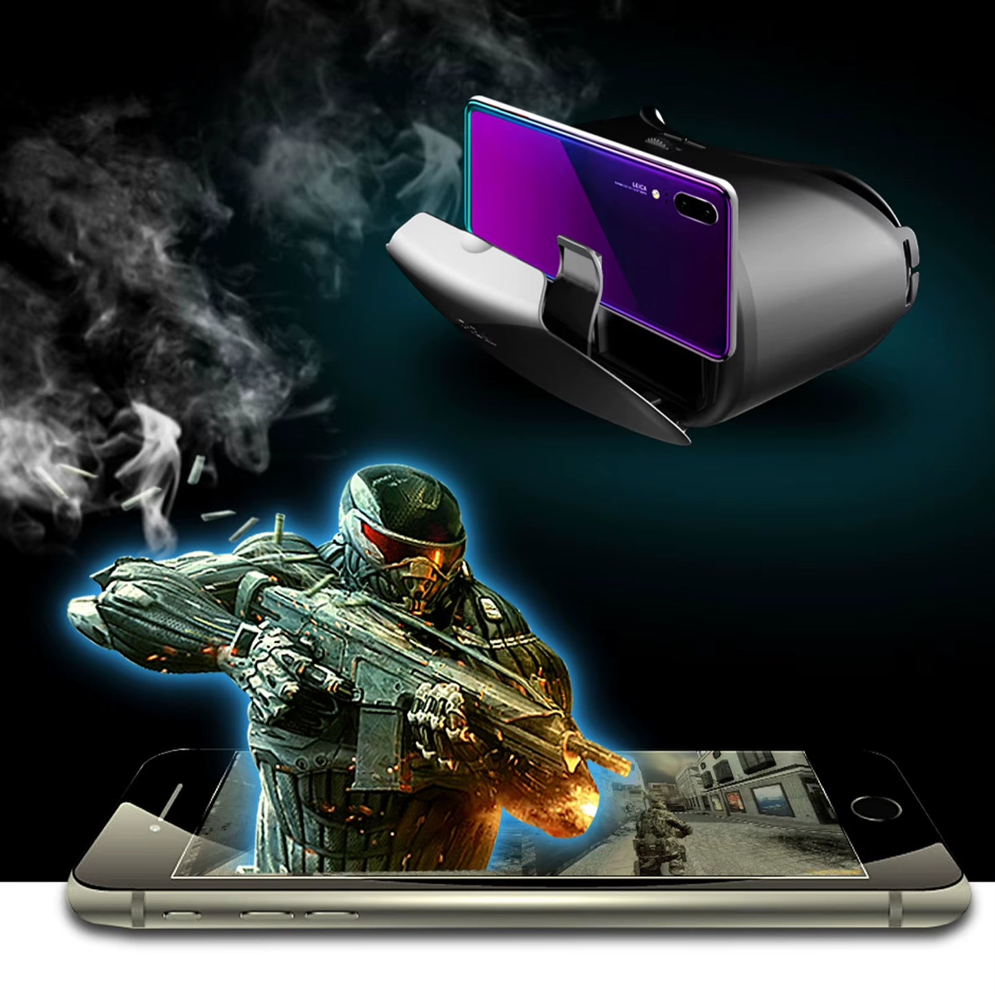 Tech Wiz Virtual Reality Goggles – Lightweight 3D Viewer for iOS & Android