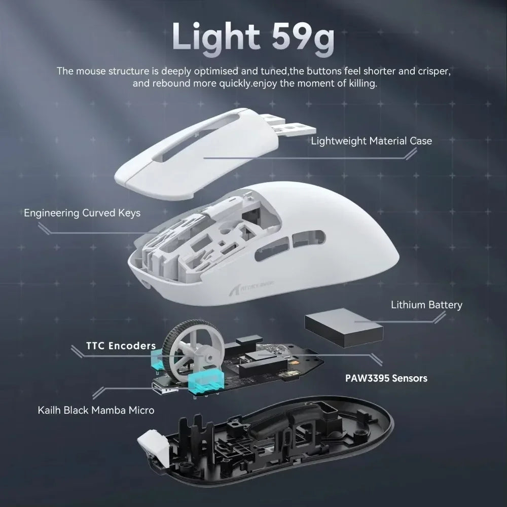 Attack Shark X3/X3PRO – Wireless Gaming Mouse