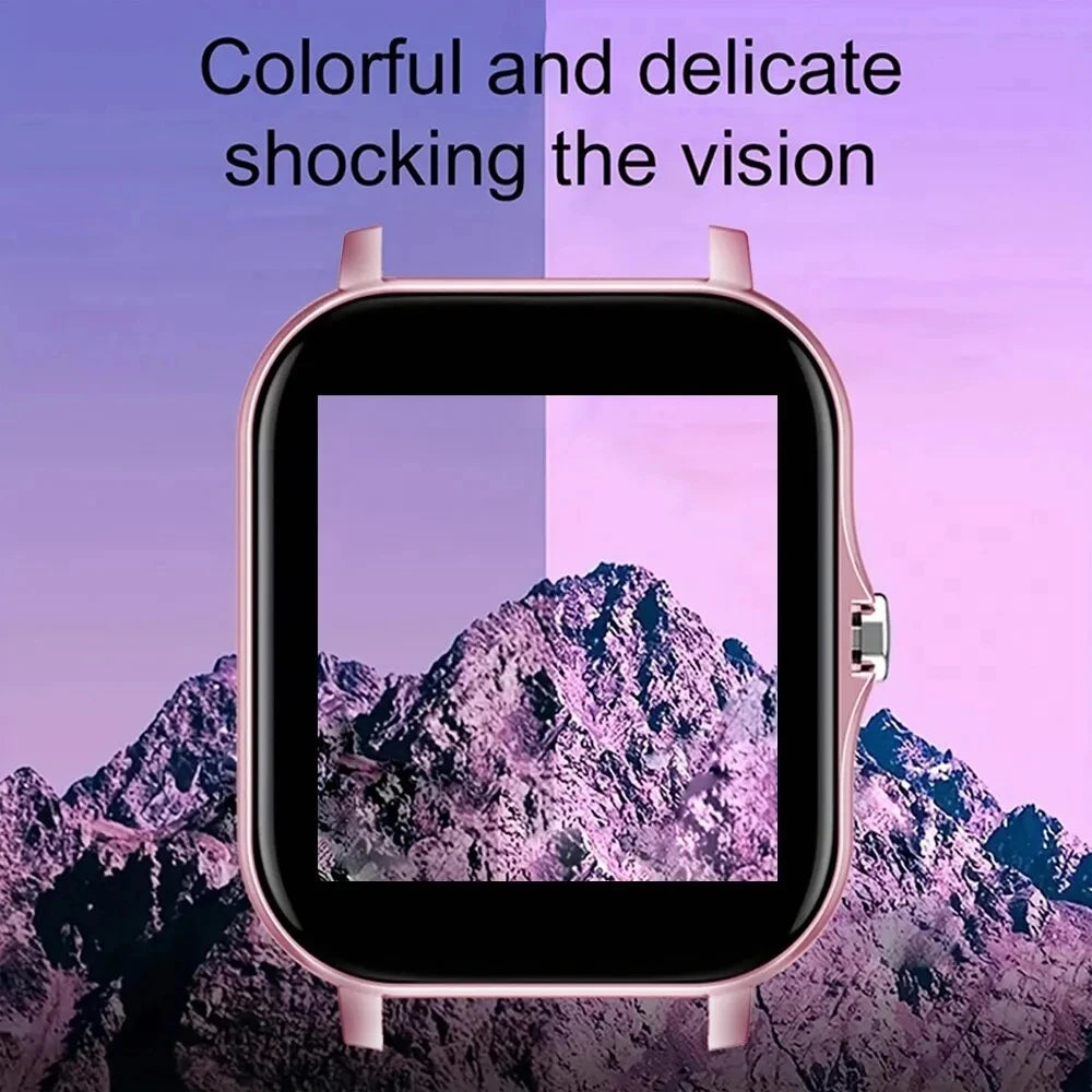 2024 Smartwatch – 1.44" Color Display, Bluetooth Call, Blood Oxygen & Pressure Monitor