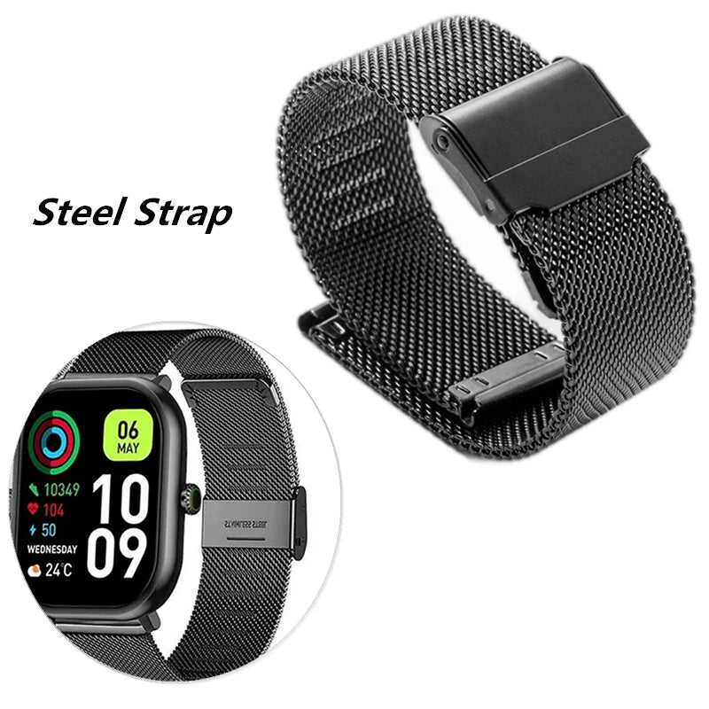 GTR 3 Pro Smartwatch – 1.43" AMOLED, Stainless Steel, Fitness & Wellness Features