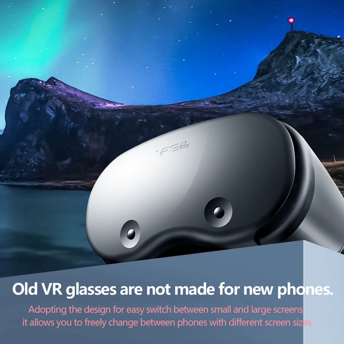 Tech Wiz Virtual Reality Goggles – Lightweight 3D Viewer for iOS & Android