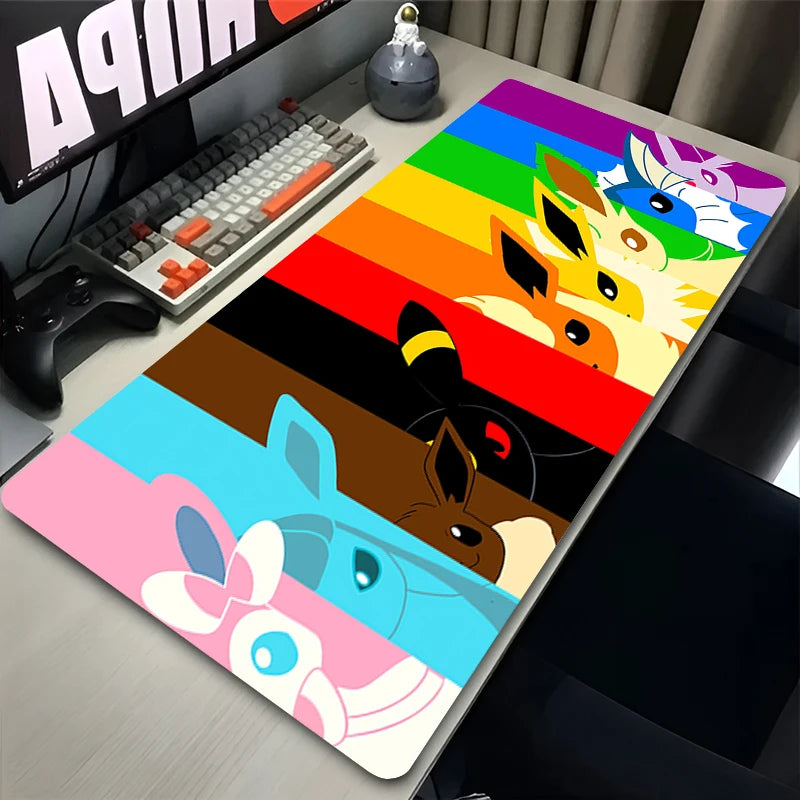 Pokemon Gaming Desk Mat For Keyboard & Mouse