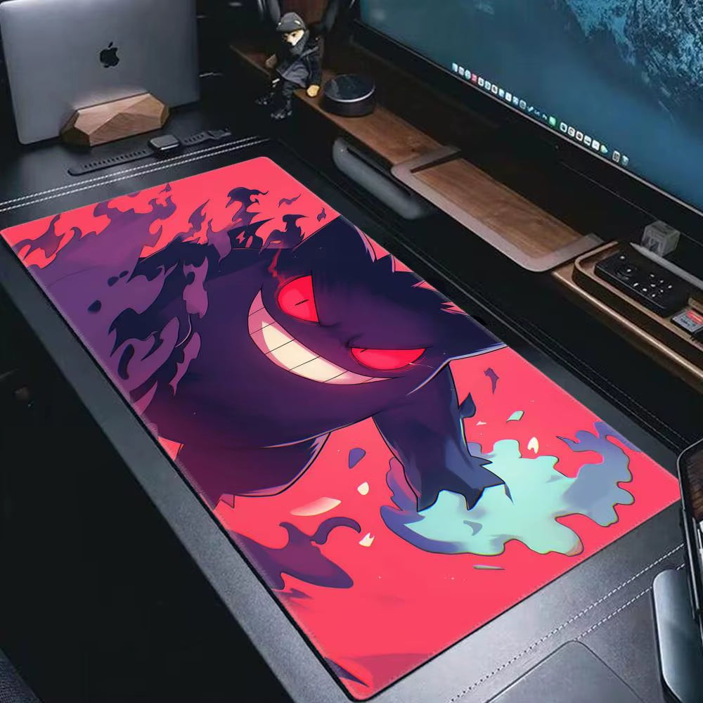 Pokémon Gengar XXL Gaming Desk Mat – Lockedge Keyboard & Mouse Pad