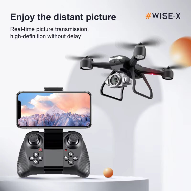 V14 4K Drone – Dual Camera, FPV WiFi, Wide Angle View + Hover Stability