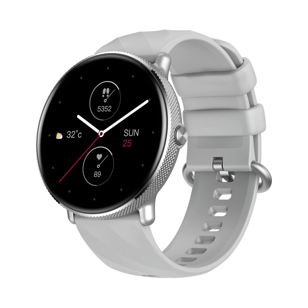 GTR 3 Pro Smartwatch – 1.43" AMOLED, Stainless Steel, Fitness & Wellness Features