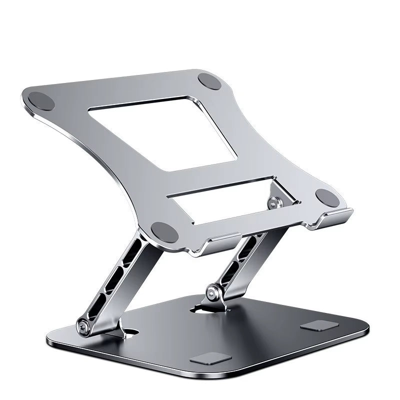 Laptop Cooling Stand – Foldable Aluminum Holder for 10''– 17'' Devices