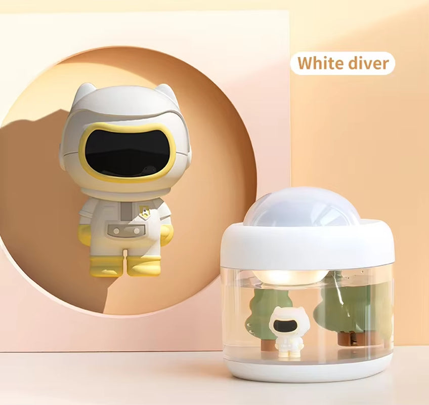 3-in-1 Aroma Diffuser – Starry Sky Projector, Air Humidifier & Night Light Atomizer
