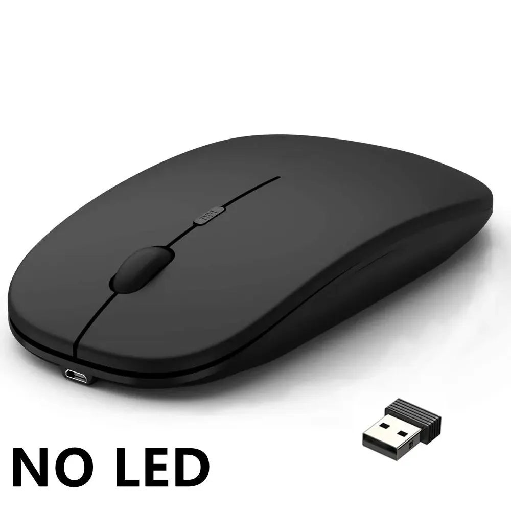 Tech Wiz MagicMouse – Silent Wireless Gaming Mouse with Rechargeable Battery & Universal Support