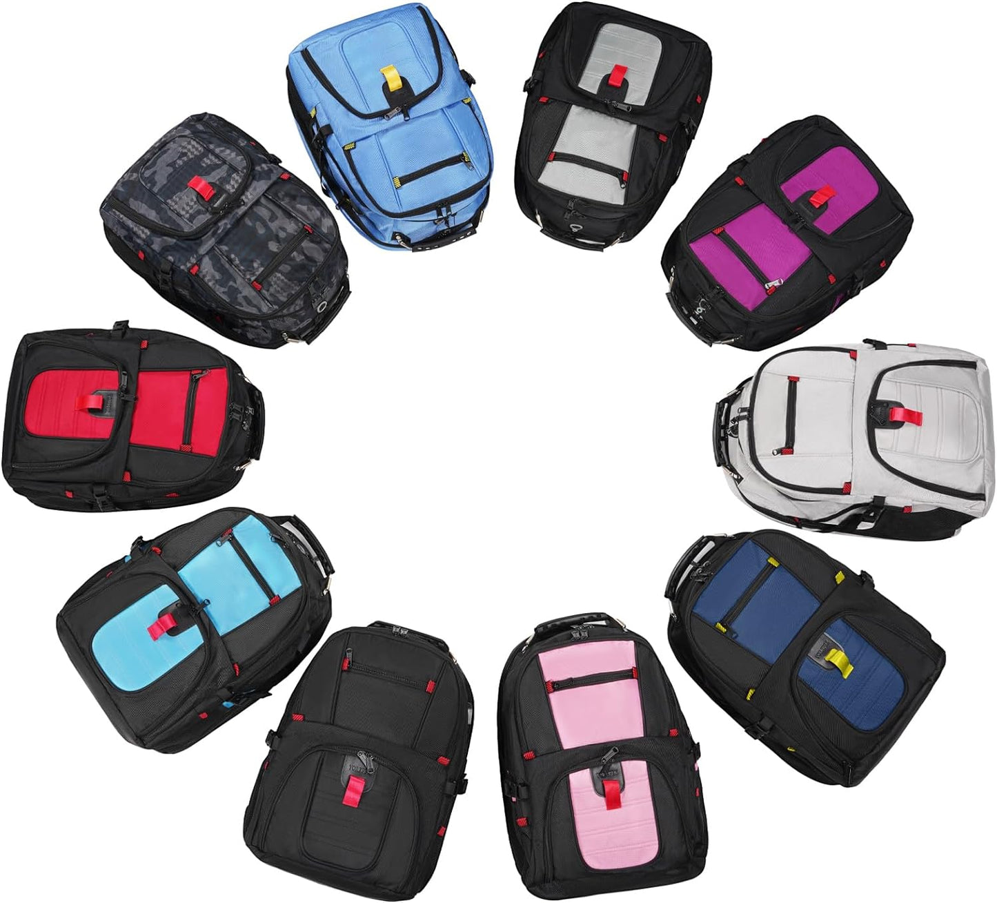 Airline-Approved 50L USB Charging Backpack – Fits Up To 17" Laptop