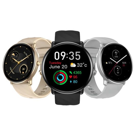 GTR 3 Pro Smartwatch – 1.43" AMOLED, Stainless Steel, Fitness & Wellness Features