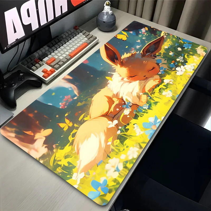 Pokemon Gaming Desk Mat For Keyboard & Mouse