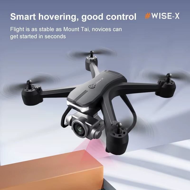 V14 4K Drone – Dual Camera, FPV WiFi, Wide Angle View + Hover Stability