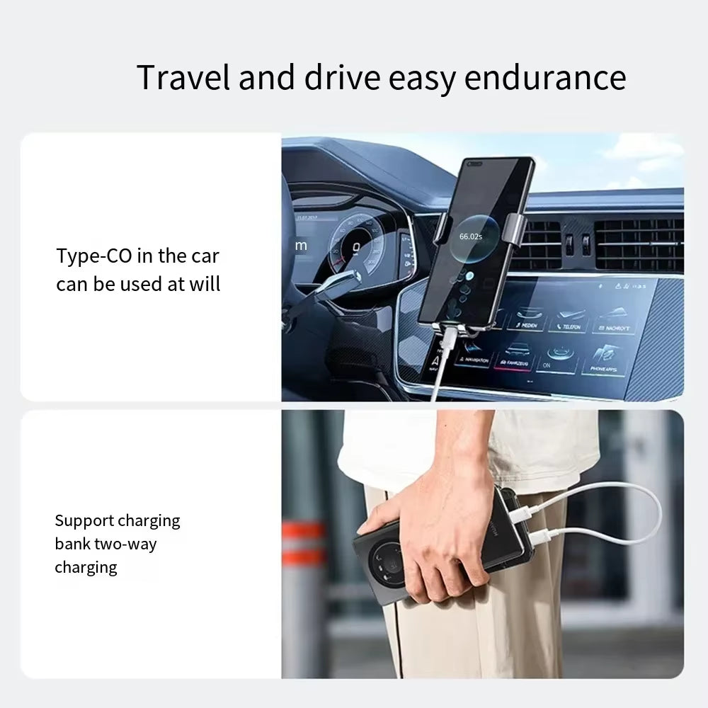 Universal 120W Charging Cable – Dual USB-C, 10A Power Delivery, Fast Sync & Charge