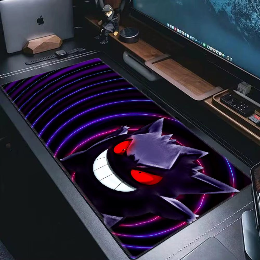 Pokémon Gengar XXL Gaming Desk Mat – Lockedge Keyboard & Mouse Pad
