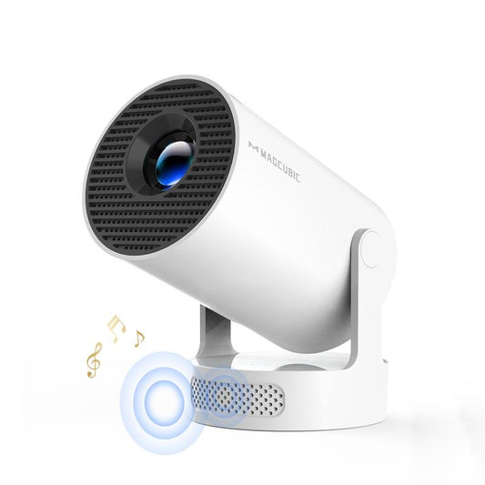 HY300Pro Mini 4K Projector — 290ANSI Brilliance, Dual WiFi6, Android 11, Built-In Sound & Remote  2025’s Ultimate Home + Outdoor Cinema