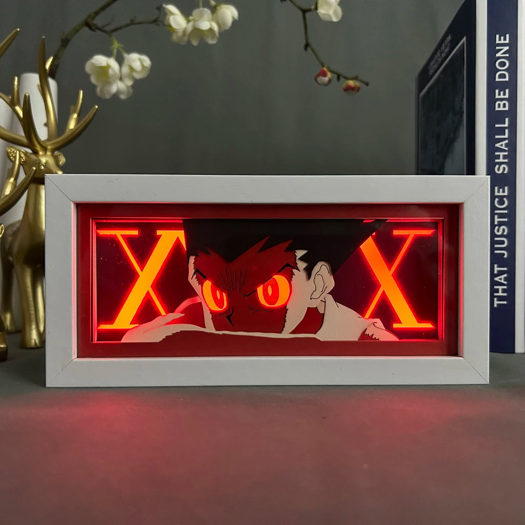 Hunter x Hunter Shadow Box Lamp – Gon LED Anime Night Light