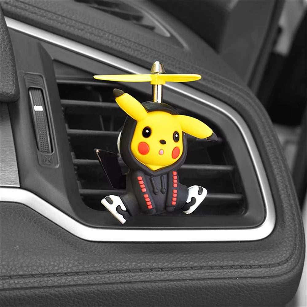Pikachu Car Perfume Pendant – Cute Handmade Pokémon Air Outlet Decoration