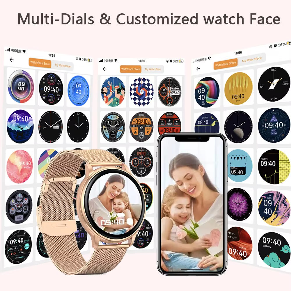 Y22 Smartwatch with Bluetooth Calling – Fitness Tracker for Android & iOS