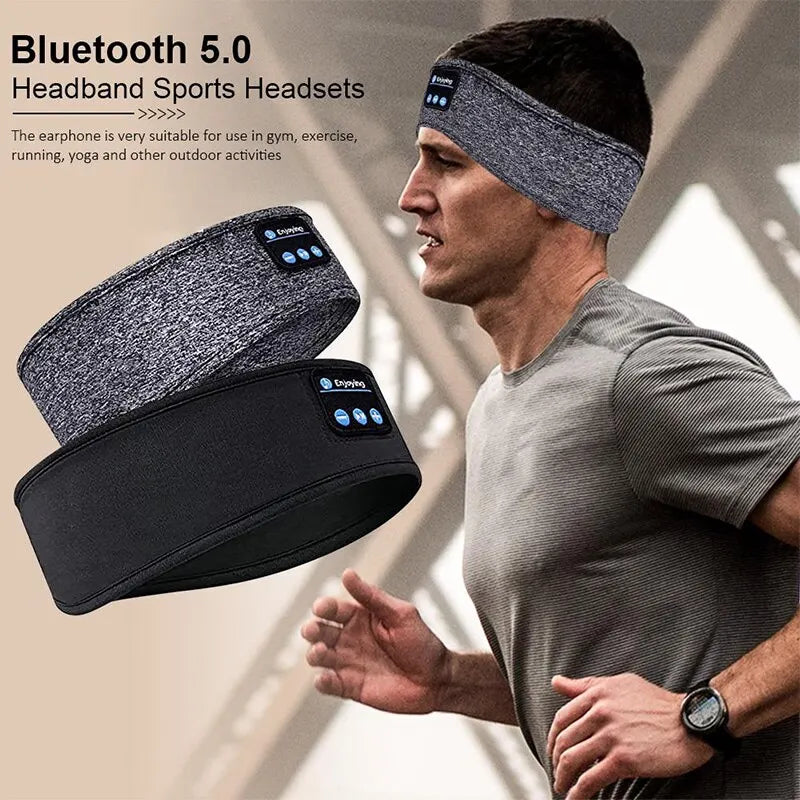 Wireless Music Headband – Sleep Mask + Earphones