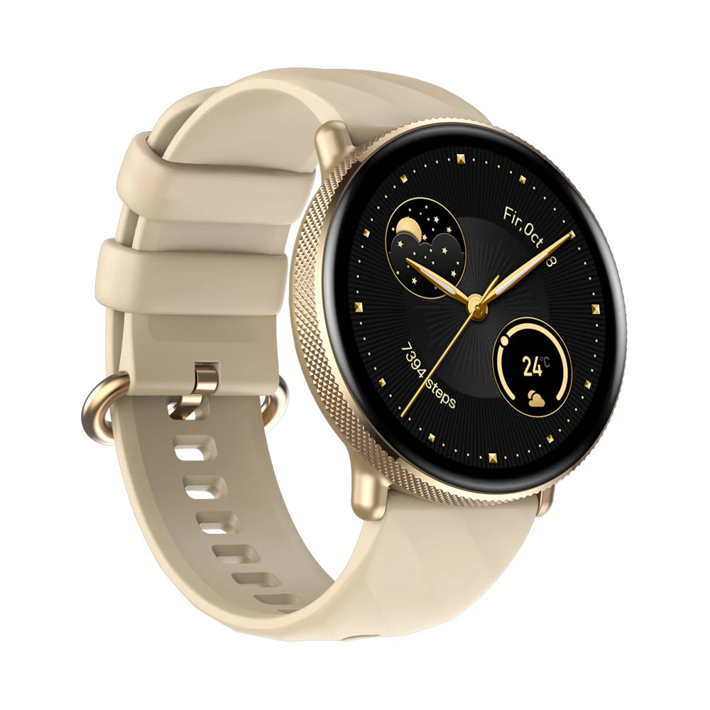 GTR 3 Pro Smartwatch – 1.43" AMOLED, Stainless Steel, Fitness & Wellness Features