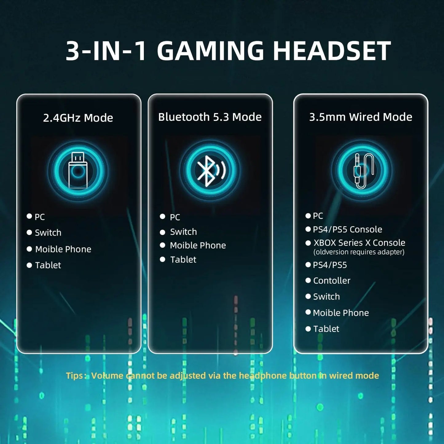 Attack Shark L80PRO – Gaming Headphones