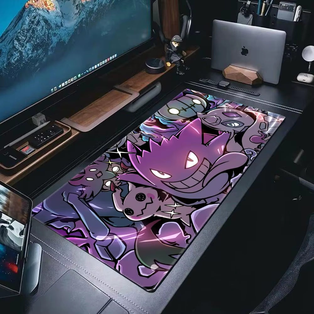 Pokémon Gengar XXL Gaming Desk Mat – Lockedge Keyboard & Mouse Pad