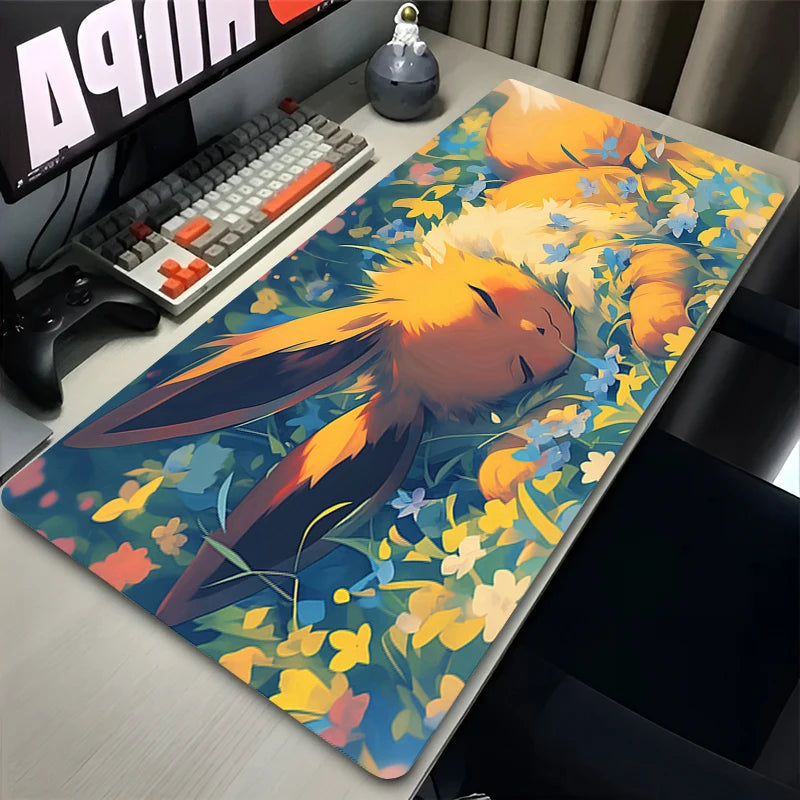 Pokemon Gaming Desk Mat For Keyboard & Mouse