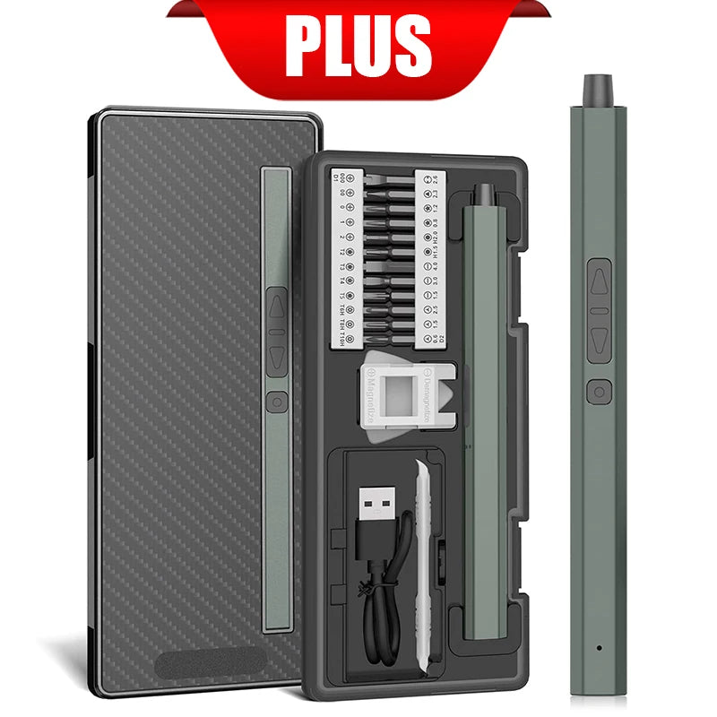Tech Wiz MicroDrive โ 30-in-1 Electric Screwdriver Tool Set for Phones, Laptops & Gadgets