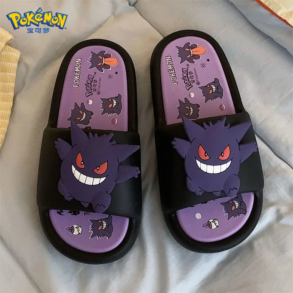 Gengar Kawaii Anime Sandals – Summer Flip Flops for Home & Outdoors