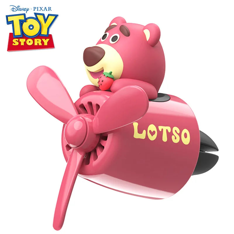 Stitch, Hello Kitty & More Cartoon Car Air Freshener – Cute Propeller Phone Holder & Aromatherapy Gift