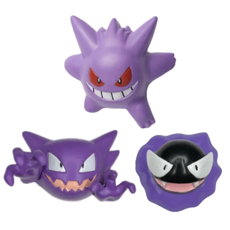 Ghost Pokémon Car Air Vent Decor – Gengar, Haunter & Friends Anime Ornament Gift