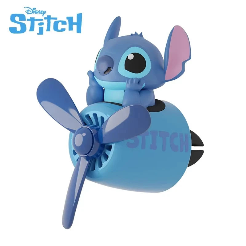 Stitch, Hello Kitty & More Cartoon Car Air Freshener – Cute Propeller Phone Holder & Aromatherapy Gift