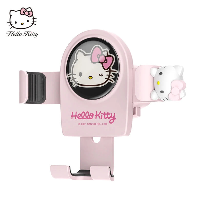 Stitch, Hello Kitty & More Cartoon Car Air Freshener – Cute Propeller Phone Holder & Aromatherapy Gift