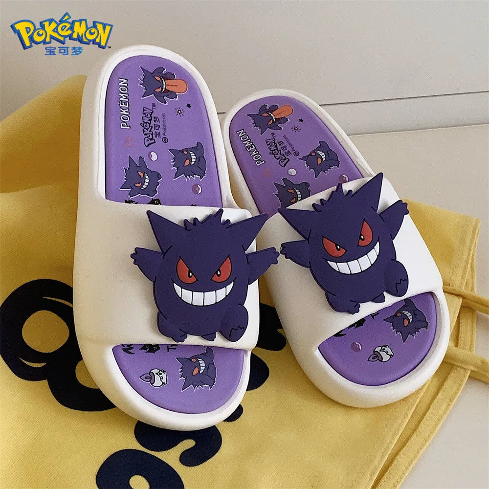 Gengar Kawaii Anime Sandals – Summer Flip Flops for Home & Outdoors