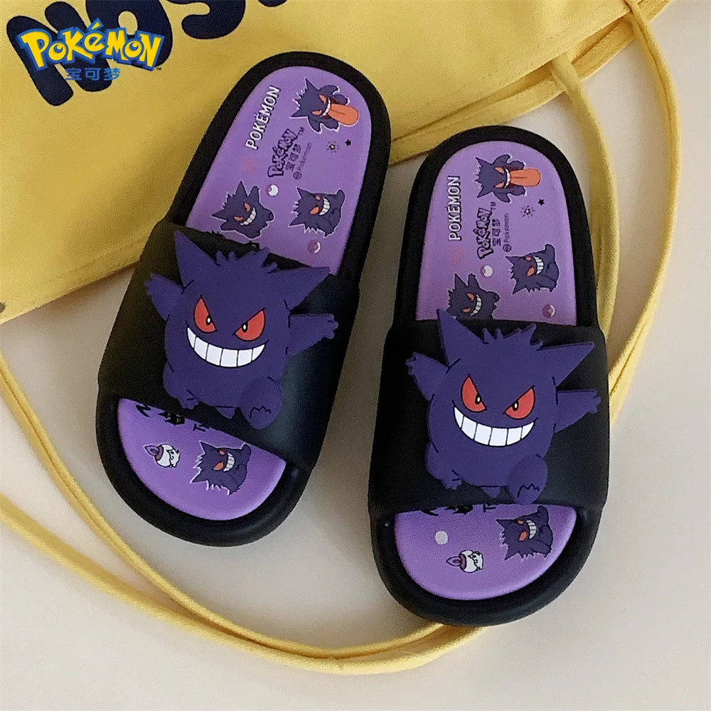 Gengar Kawaii Anime Sandals – Summer Flip Flops for Home & Outdoors
