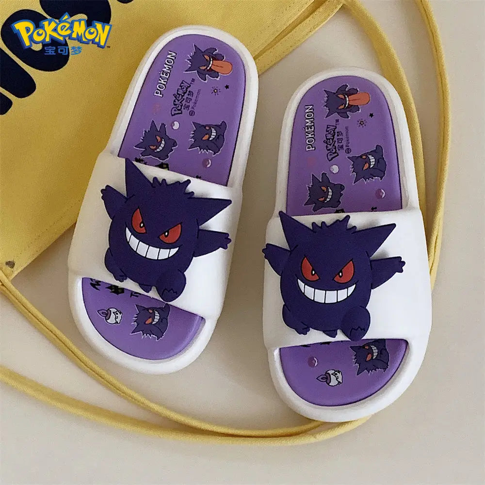 Gengar Kawaii Anime Sandals – Summer Flip Flops for Home & Outdoors