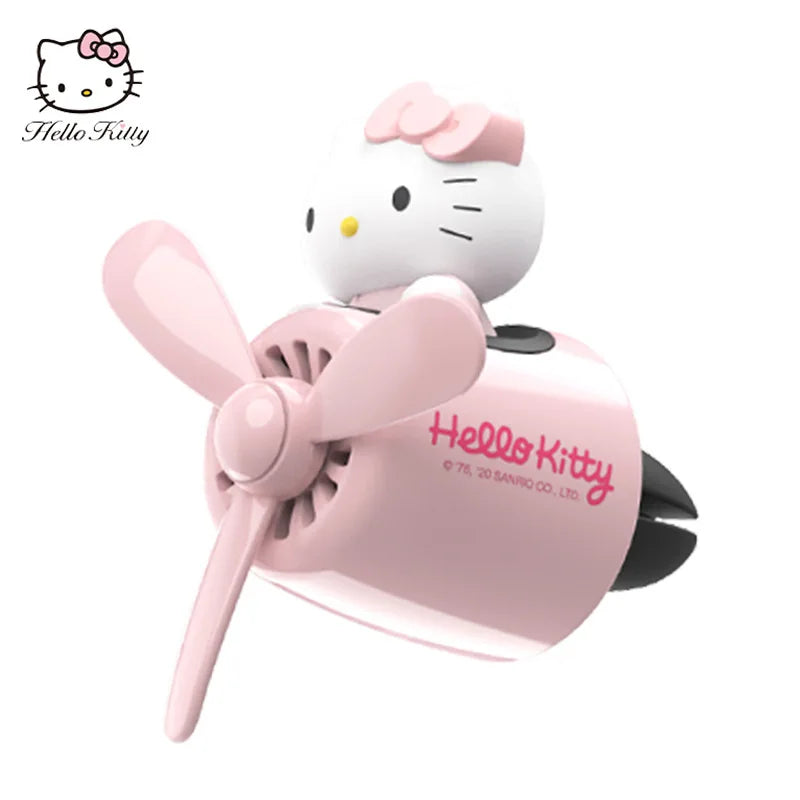 Stitch, Hello Kitty & More Cartoon Car Air Freshener – Cute Propeller Phone Holder & Aromatherapy Gift