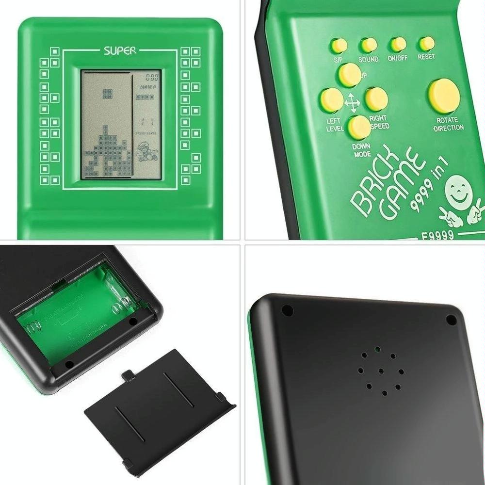 Handheld Classic Brick Game Console With 7 Built-In Games