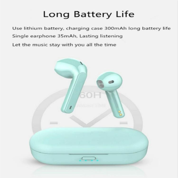 Wireless Bluetooth Earphones - Tws8 - Red