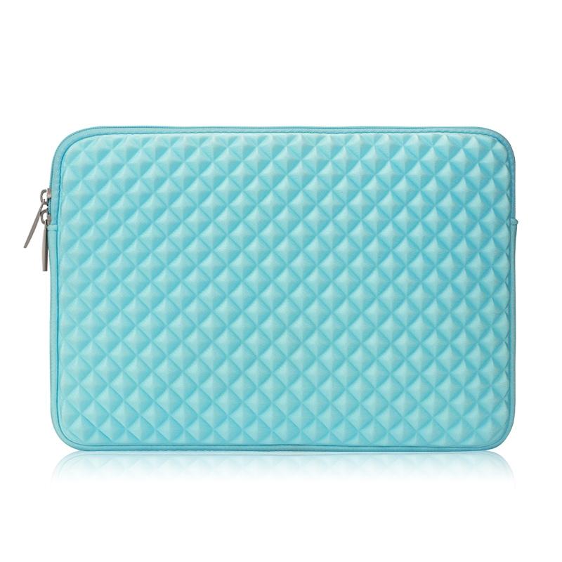12-13 Inch Diamond Texture Laptop Liner Bag In Black - Lb0146F