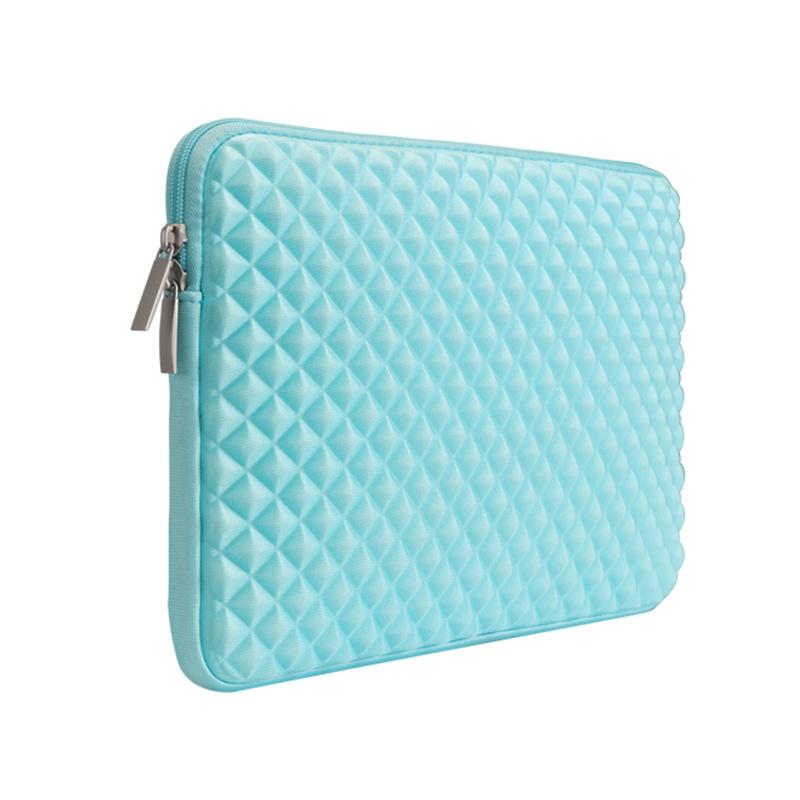 12-13 Inch Diamond Texture Laptop Liner Bag In Black - Lb0146F