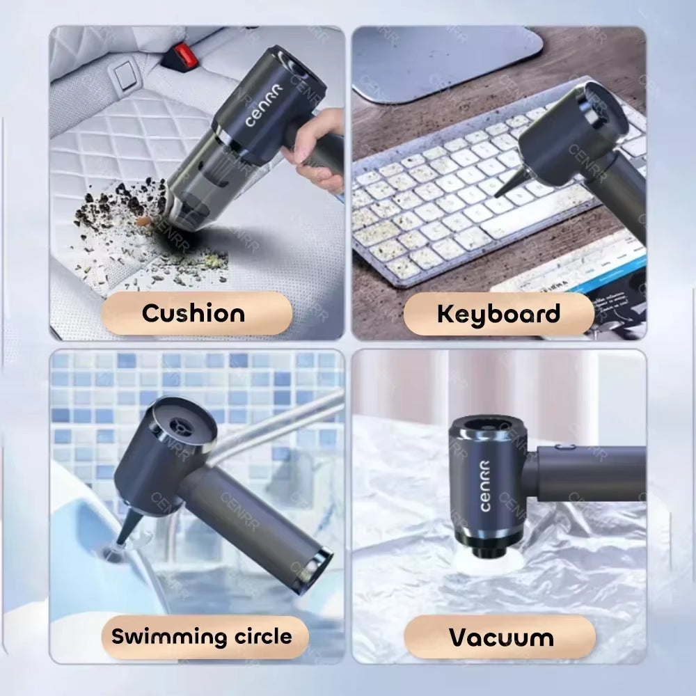Tech Wiz TurboVac – Wireless Car Vacuum Cleaner with Ultra Strong Suction (210,000PA)