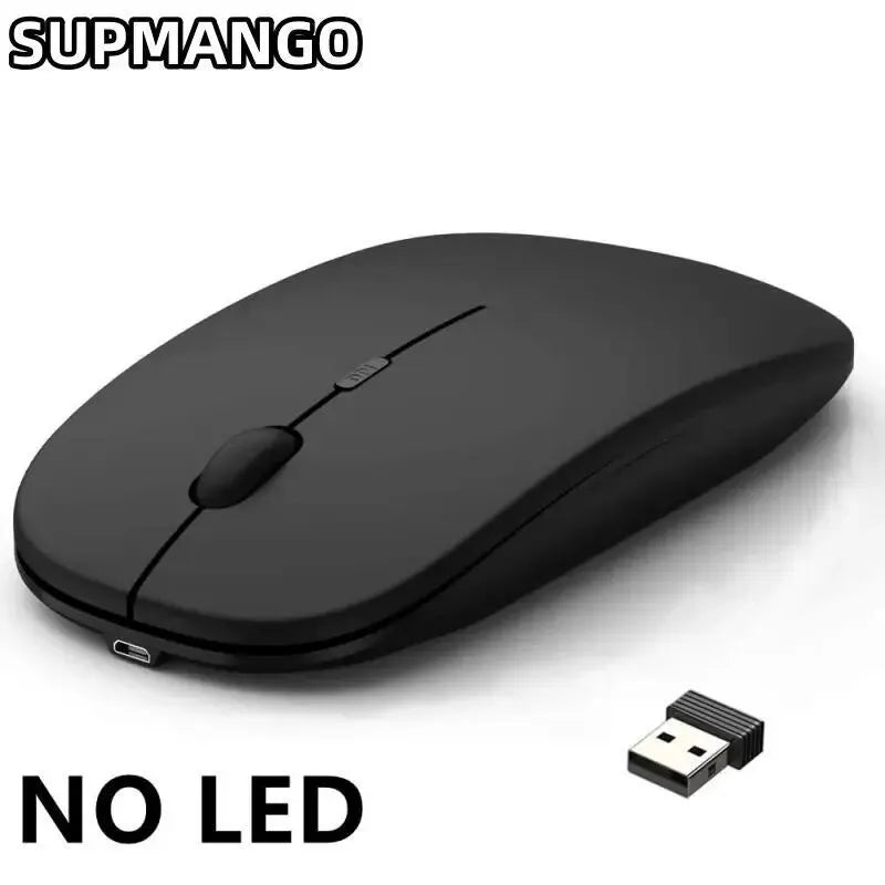 Tech Wiz MagicMouse – Silent Wireless Gaming Mouse with Rechargeable Battery & Universal Support